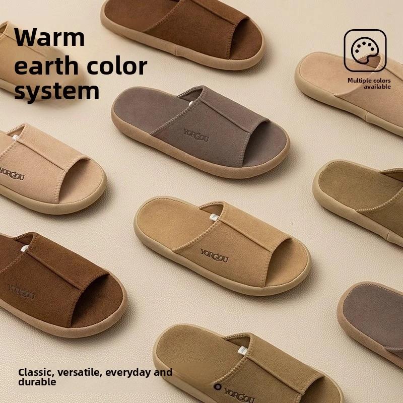 Fashion Vintage Slippers Couple Outdoor 2025 Summer Fashion Non Slip Flat Sandals Soft Bottom Comfortable Lightweight House Slippers