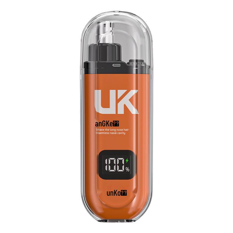 UK Onco Rechargeable Electric Nose Hair Trimmer - Washable Clipper for Men & Women