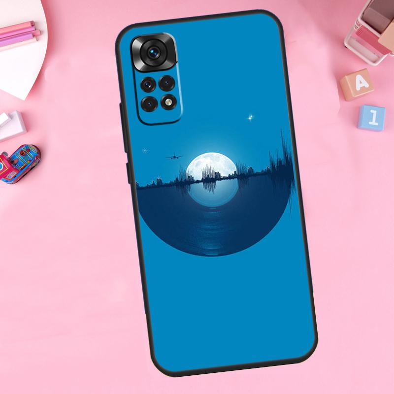 Vinyl DJ Record Art For Xiaomi Redmi Note 13 14 9 10 11 12 15 Pro Plus Phone Case For Redmi 15 C 14C 10C 12C 13C
