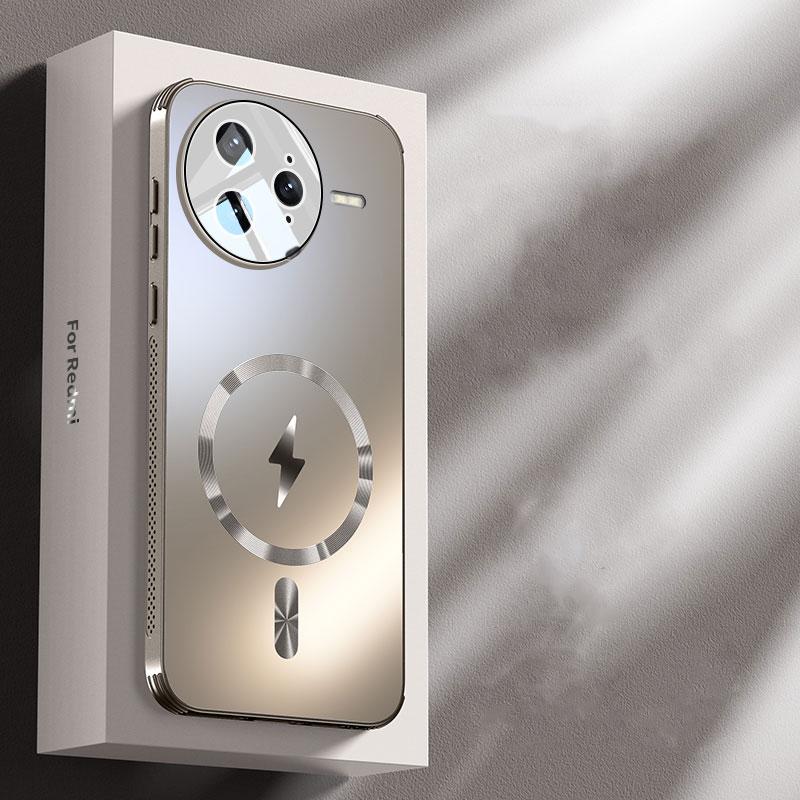 

Для Magsafe Magnetic Case для POCO F7 Ultra Frosted Shockproof Lens Protection Film Back Cover для Poco F7 Pro F7Ultra for Poco F7 Pro