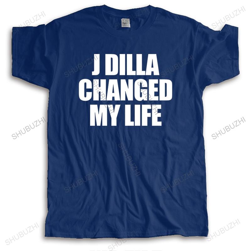new arrived Unisex tshirt summer j dilla changed my life t shirt fashion teeshirt male tops Cotton Tshirts Drop Shipping S