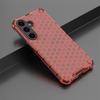 Shockproof Transparent Case For Samsung Galaxy S25 Plus Honeycomb Armor Case Samsung S25 Plus Cover For Samsung S25 Plus Case