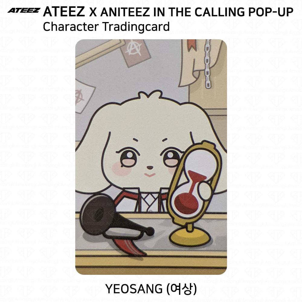 ATEEZ X ANITEEZ IN THE CALLING POP-UP Unitate Carte de Colecție MD KPOP K-POP Seonghwa