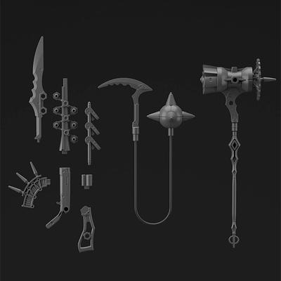 Bandai Bandai Customize Weapons (Fantasy Weapons) Model Kit
