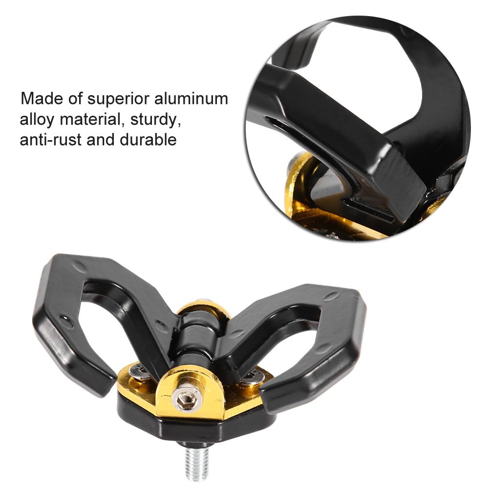 Universal Motorcycle Modified Aluminium Alloy Double Support Hook