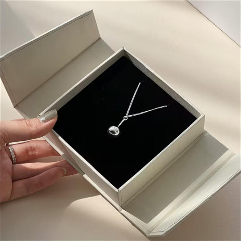Fashion Jewelry Box Portable Magnetic Folio Style Jewelry Packaging Box Bracelet Necklace Ring Earring Storage Gift Boxes