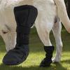 Hundsår Återhämtningsstövel Justerbara Hundstövlar för Skadade Tassar Vattentät Halkfri Sula Hundfotskydd Andningsbara Hundstövlar