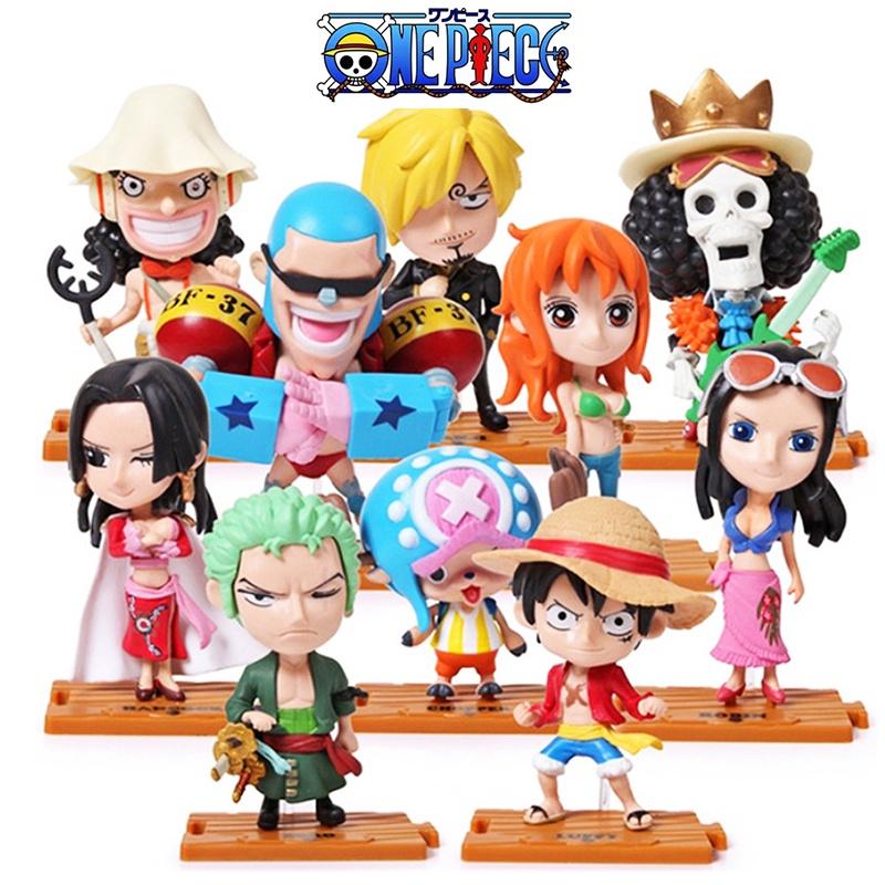 One Piece Mini Figure Collection Perfect For Cake Toppers And Ornament Decorations