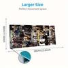 Noob Old Man Mouse Pad, Large Gaming Desk Mat, Non-slip XXL Mousepad for Laptop & Tablet, Mini PC Playmat with Stitched Edges