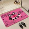 Mean Girls Floor Mat Eco  Flannel Doormat Non Slip Odorless Indoor Floor Rug Soft Short Plush Home Mat