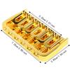For 6 String Guitar Fixed Bridge Metal Material Professional Guitar Bridge  Electric Guitar