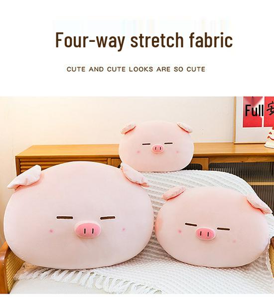 Adorable Pig Plush Pillow Cushion for Bed and Sofa - Perfect Gift for Girls