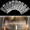 10 Stück/Los Mehrloch-Schablone Kopfhautschutz Neue Mode Gute Einfache Werkzeuge Hitzeschutzschilde Für Haarverlängerung Nützliche Werkzeuge