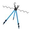 Portable Fishing Rods Tripod Stand Telescopic Aluminum Alloy Fishing Rod Holder for Sea Beach Shore Extendable Fishing