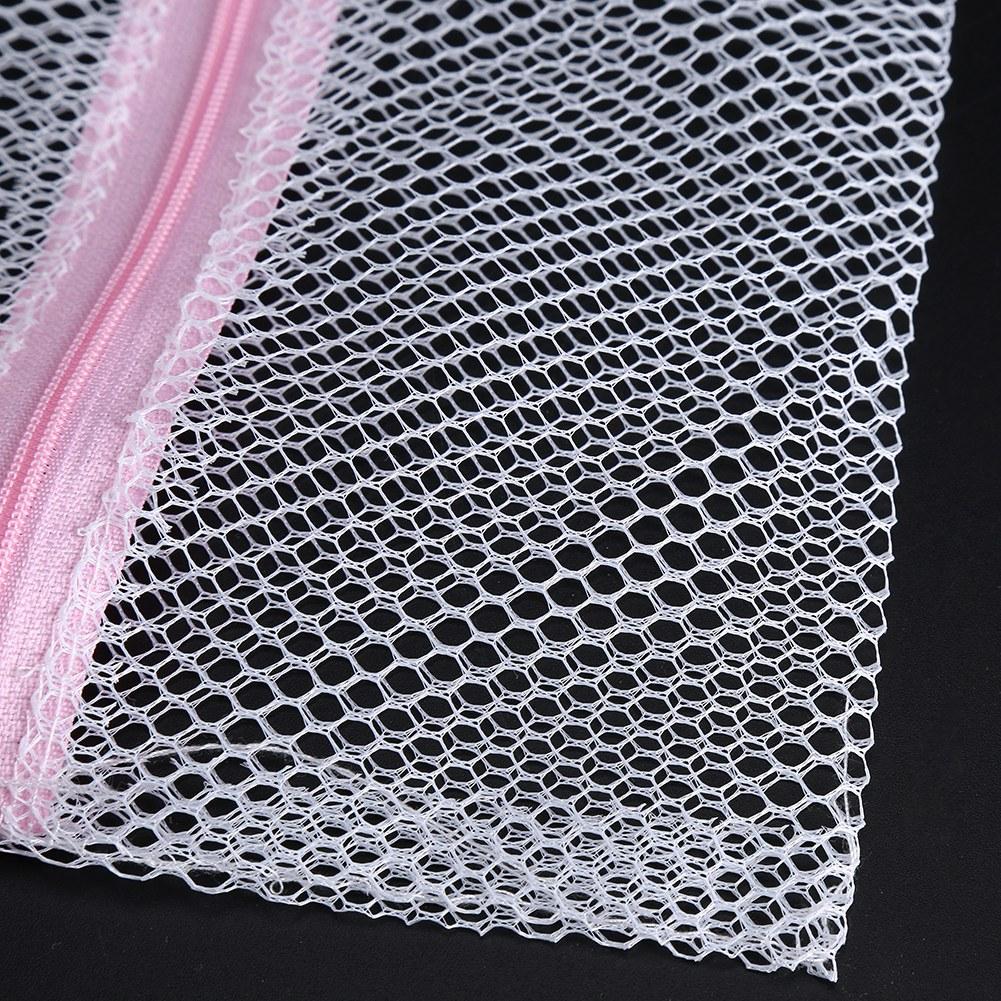 Zipped Lingerie Washing Bag Laundry Machine Mesh Clothes Socks Bra Underwear Bags