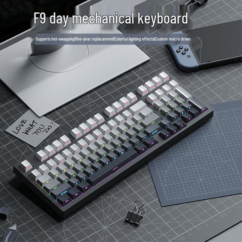OLOEY F98 Hot-Swappable 98-Key Mechanical Keyboard