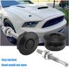 4x Car Push Button Quick Release Hood Bonnet Pin Lock Clip Bumper Latch Kit 30mm