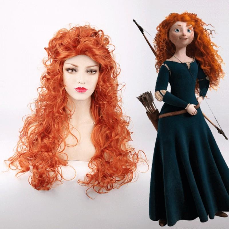 Lace Front Wig Women Natural Straight Long Hair Middle Part Brown Blend Heat Resistant Synthetic