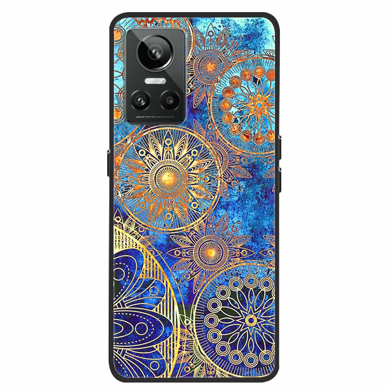 Mobilskal För Realme GT Neo3 Fodral Svart Silikon Mjuk Baksida För Realme GT Neo 3 Mobilskal Fodral RealmeGT G T Neo 3 Coque