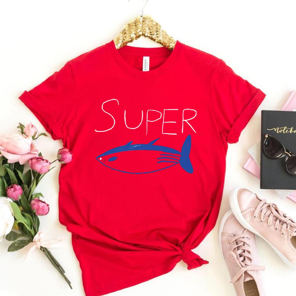 

Tuna Fish T-Shirt Super Tuna Jin Shirt Jin Kpop T Shirt Fish Graphic Tshirt Unisex Short Sleeves Tops Fans Gift S