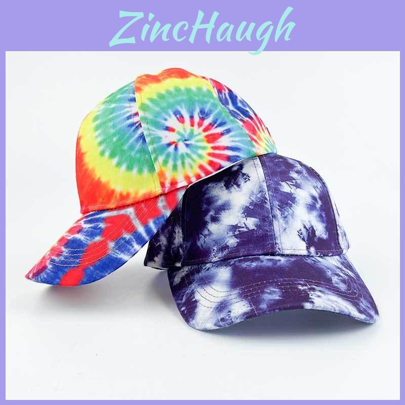 Cappellino da Baseball Tie-dye alla Moda per Attività Estive all'Aperto e Protezione Solare per Adolescenti Personaggi Inclusi)