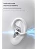 2026 W18 Bone Conduction Open-Ear Bluetooth Ear-Clip Headphones: Pain-Free Long Wear with Extended Battery Life & Customizable Private Model.