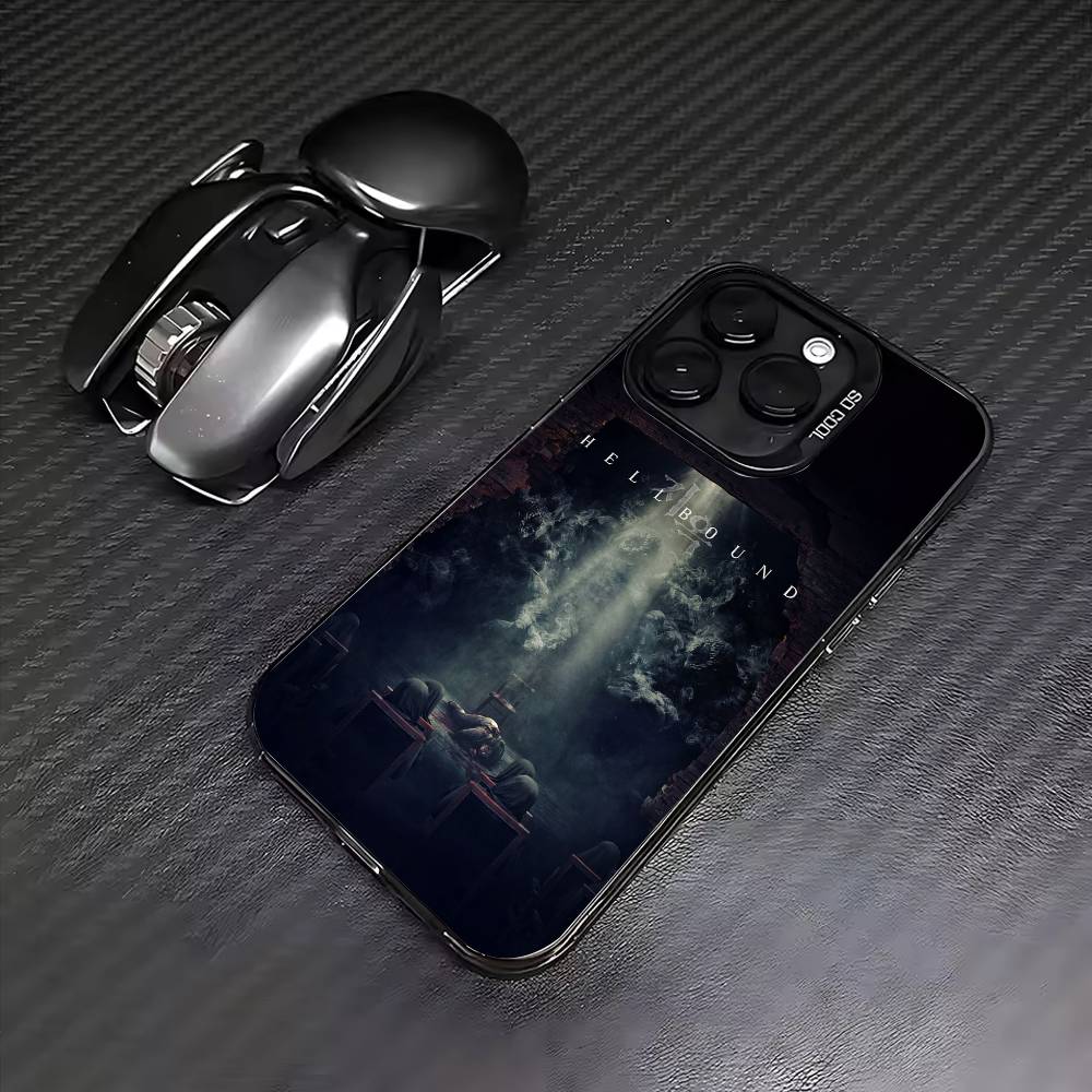 

H-Hellbound S2 Phone Case For iPhone17,16,15,14,13,12,11 Plus,Pro Max Colored Silver Plated Inside Cover iPhone17promax