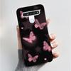 For LG Q61 LM-Q630N Slim Black Soft Silicone Case Luxury Fashion Flower Butterfly Painted Cover for LG K61 Q61 Q 61 Phone Casing