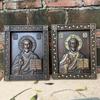 Orthodox Icon Jesus Statue, Religious Saint Plaque, Church, Interior Home, Wall Decoration, Ornaments, Gift