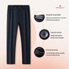 MONTAGUT Men's Merino Wool Blend Warm Casual Trousers