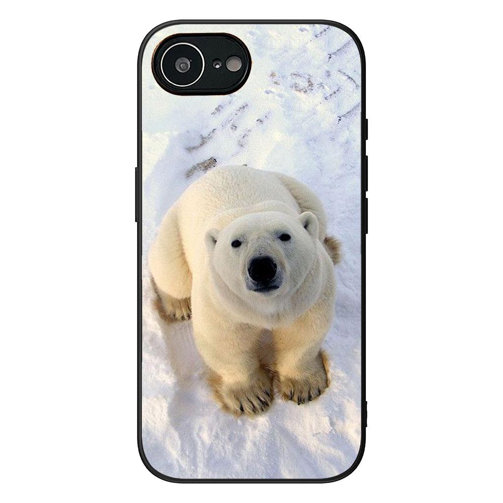 

for Samsung Galaxy A36 A17 A26 A07 A35 A54 A53 A13 A33 A34 S8 S9 S20 S21 FE S10 Plus Phone Case White Bear Penguin Spheniscidae Galaxy A26 5G