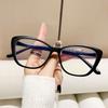 New Fashion Cat Eye Anti Blue Light Glasses Women Men Retro Gradient Color Butterfly Frame Computer Eyeglasses Optical Eyewear