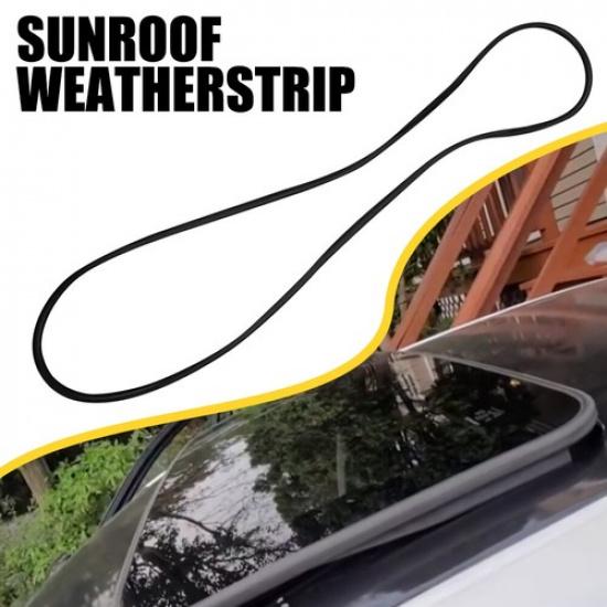 Sunroof Sealing Gasket, Sunroof Weatherstrip Rubber Black  For Toyota & Lexus T