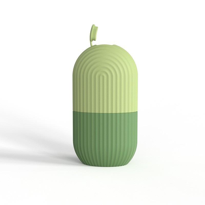 Rullo per il viso in ghiaccio, cubo di ghiaccio, massaggio di bellezza, stampo in silicone per il ghiaccio, per il gonfiore degli occhi, rullo per il viso in ghiaccio, restringimento dei pori