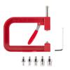 Handheld Automatic Beading Device Efficient Jewelry Crafting Tool Alloy Beading Machine for Jewelry Crafting Enthusiasts