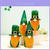 Gnomos de Pelúcia do Dia de São Patrício Trevo Gonk Sem Rosto Pingente Decoração Presentes