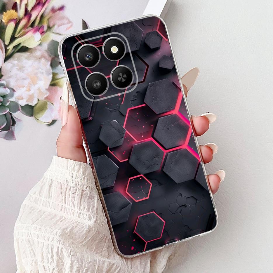 For Honor 400 Smart 5G Case LGN-NX1 Luxury Butterfly Painted Cover Soft Silicone Case For Honor X7d HonorX7d Honor400 Smart Bags