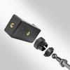 2Pcs 17mm Ball Head To 1/4 Thread Adapters for Tripods Camera Mounts and Action Cameras Providing Flexible Installation