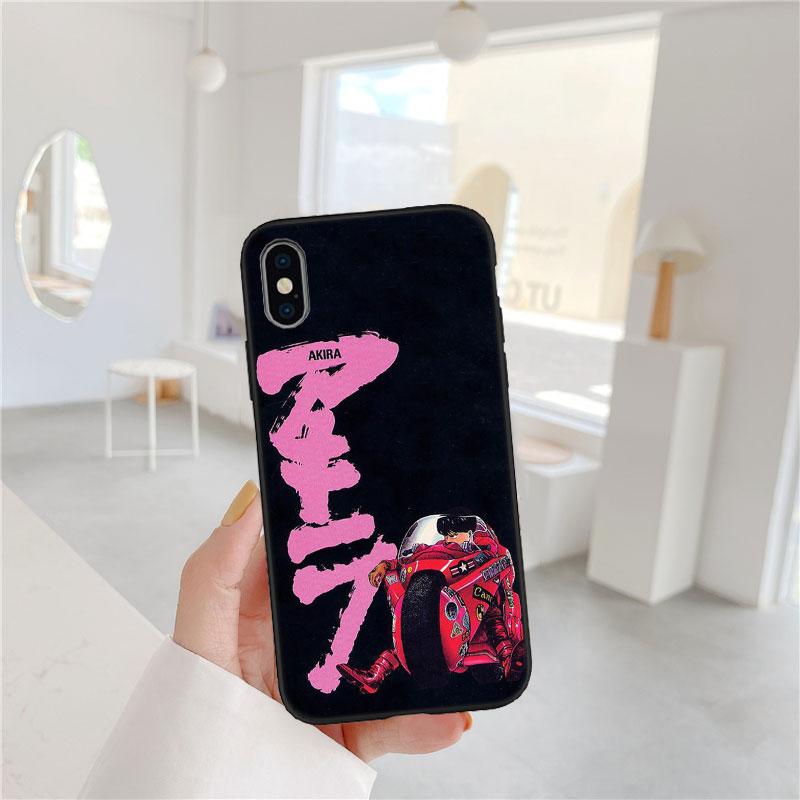 LO2 Akira Anime Soft Shell Phone Case for Samsung Galaxy S20 S21 S22 Ultra FE + Plus A21S A22 A24 A25 A26 A30 A30S A31
