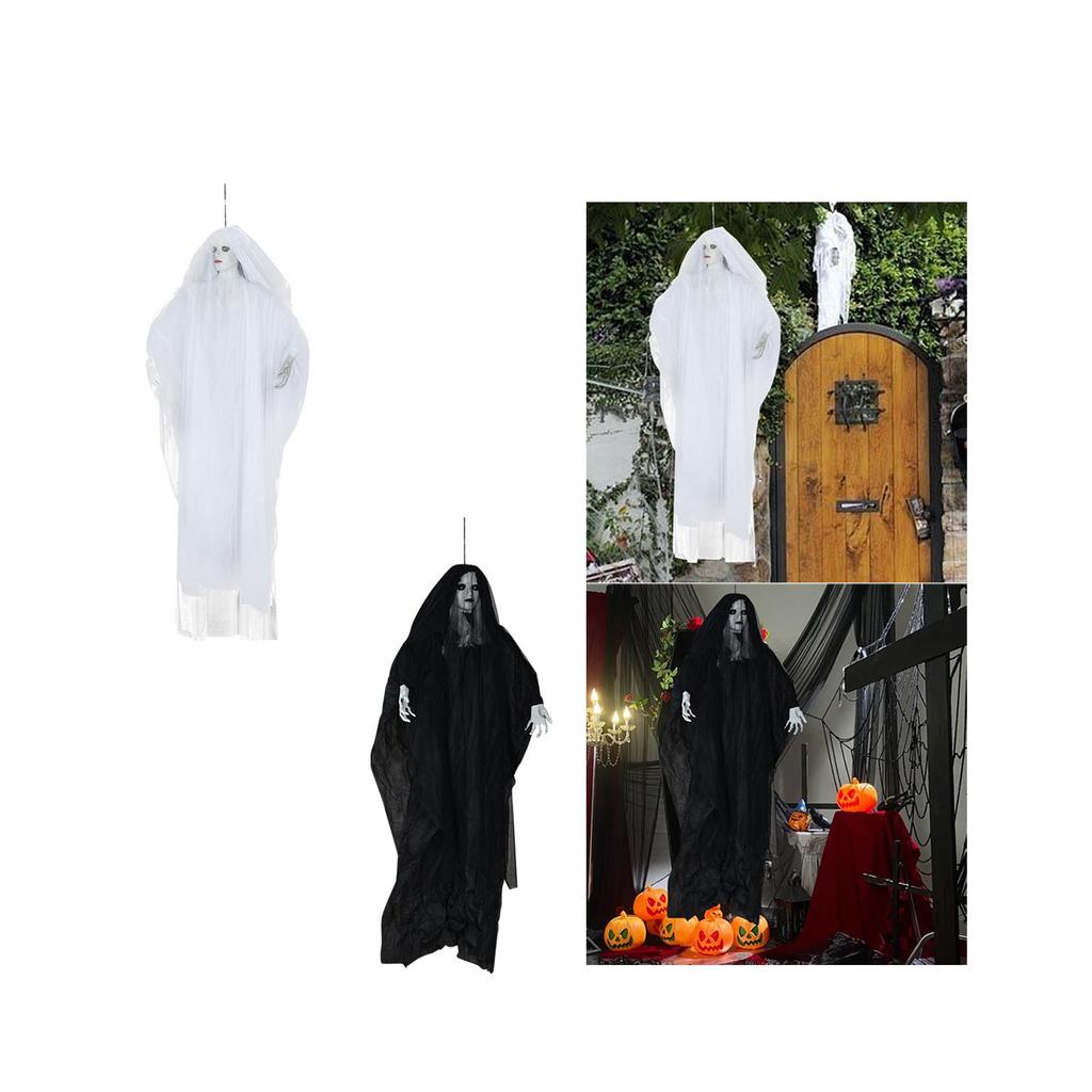 Halloween Hanging Ghosts Halloween Decorations Costume Funny Lightweight Light