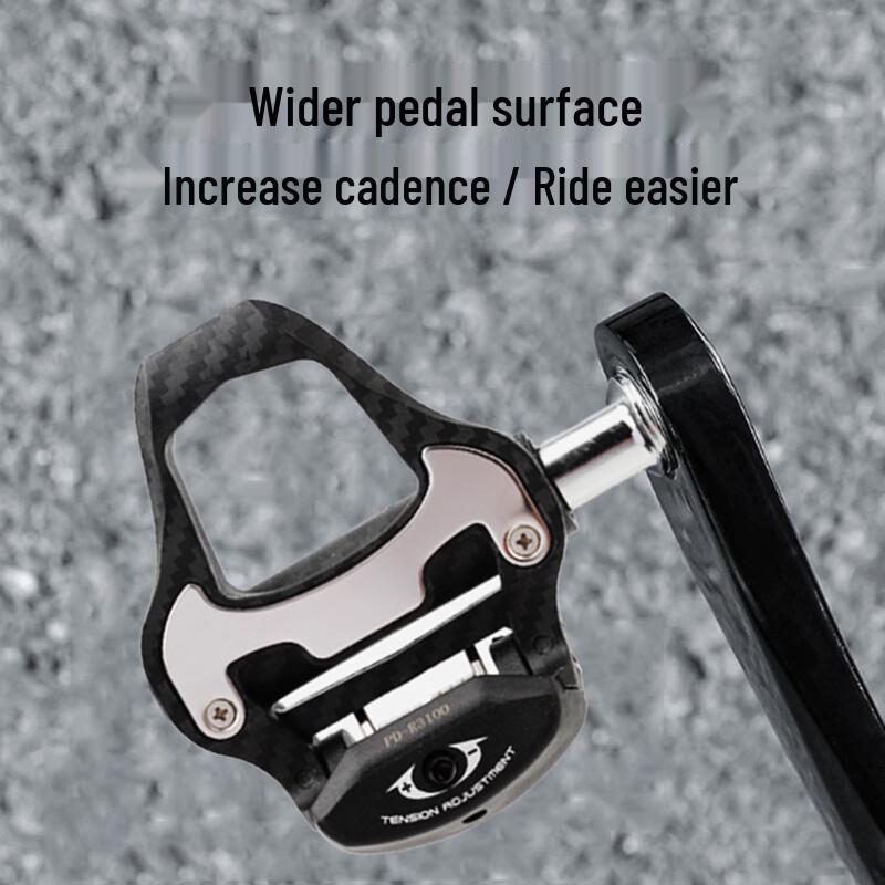 Lishi Carbon Fiber Road Bike Clipless Pedals