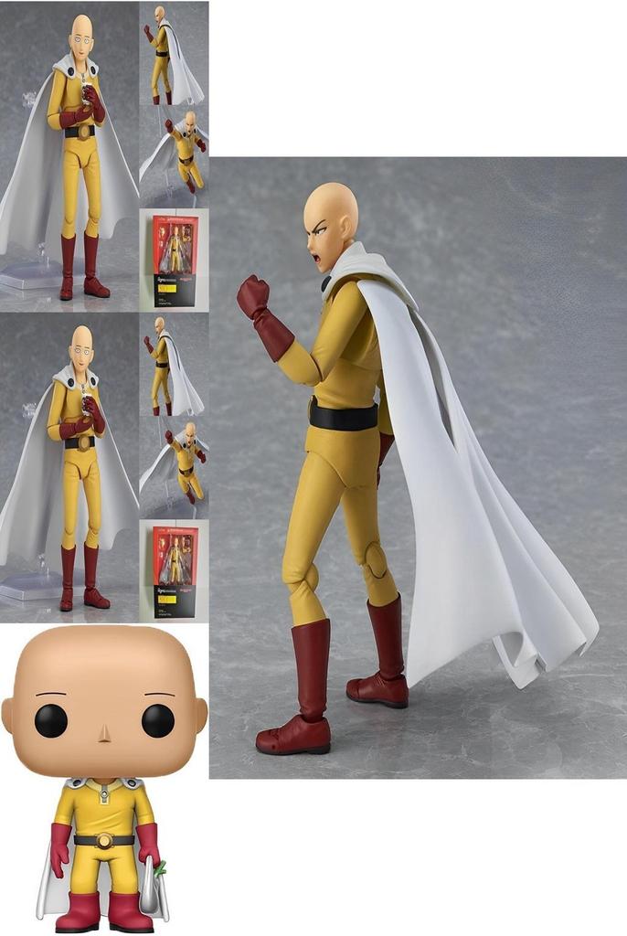 One Punch Man Saitama Pvc Figure Cute Cartoon Animation Toy!