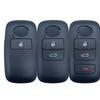 Replacement Key Fob With 2/3/4 Buttons 4A Chip And Black Plastic Shell Design 89994-BZ050 89994-BZ041 89994-BZ170