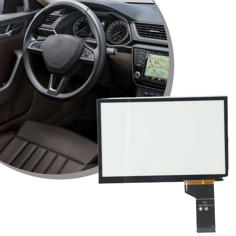 1Pcs Car Touch Screen Digitizer Fits For Skoda MIB2 MIB STD2 Radio Multimedia Navigation DVD Multimedia Center-display Radio