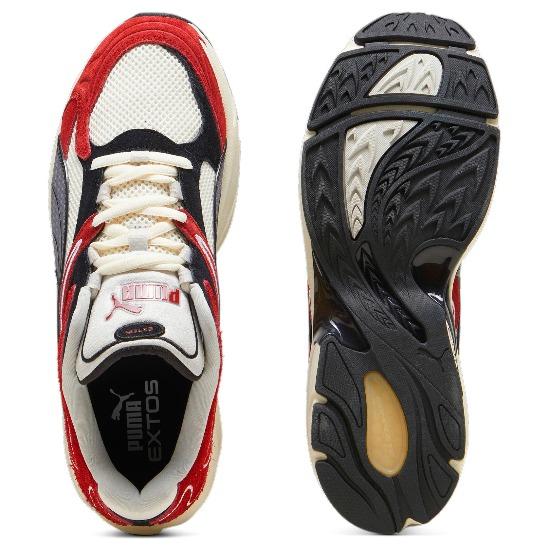 Puma Men's Extos Collector Sneakers Frosted Ivory Intense Red 398109-02