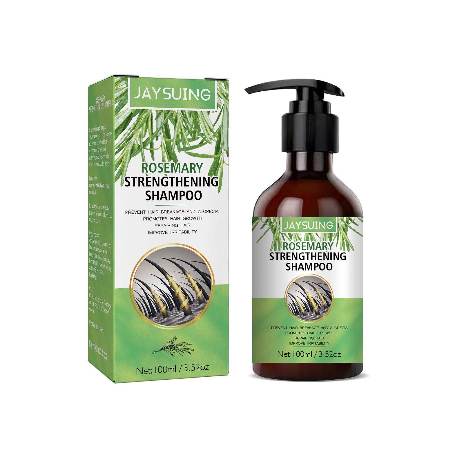 Rosemary Shampoo for Hair Loss: Oil Control, Volumizing, and Smoothing Shampoo 100ml