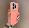 Genuine Jelly Liquid Silicone Phone Case for iPhone 16 15 14 13 12 11 Pro Max  Full Scratch-proof Soft Bumper Cover Coffee