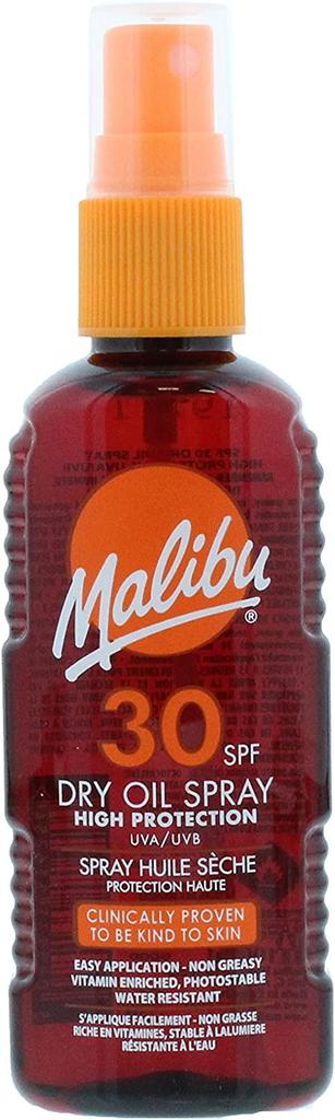Malibu SPF30 bronzing oil 100ml + spray after tanning 100ml