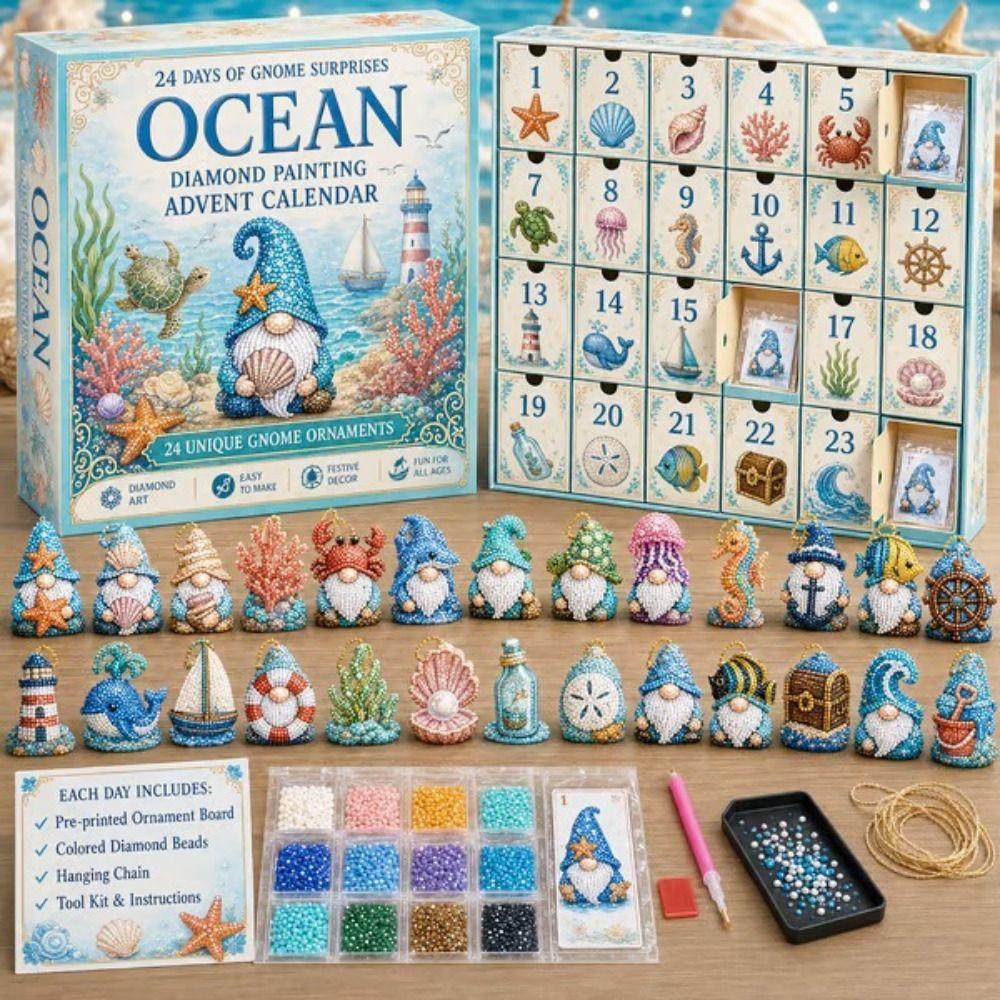 Flower Crafts Halloween Gnome Surprises Diamond Painting Mystery Gnome Toy Holiday Crafts