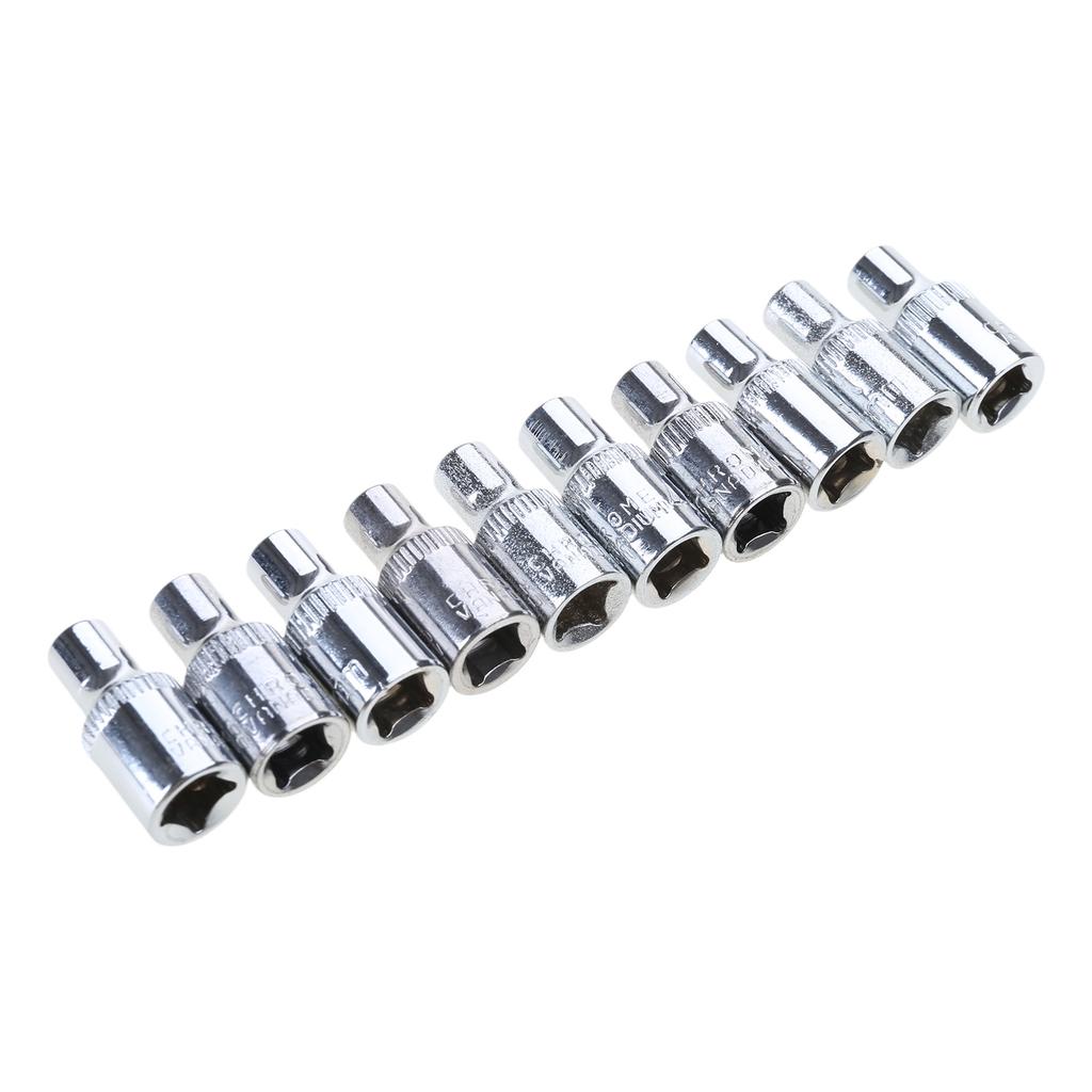 Thin Wall Design Short Socket Set 6 Point Metric 4mm To 14mm Wrench Accessories Furniture Assembly Tool for Tight Space